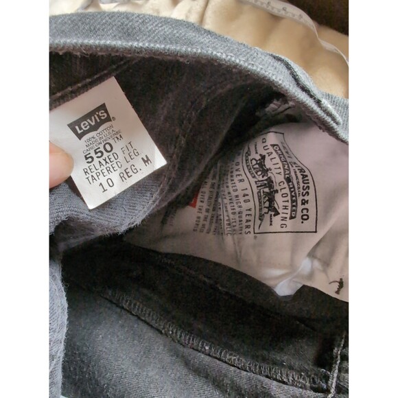 Vintage Levi's 550 relaxed fit tapered leg 10 reg - Picture 4 of 8